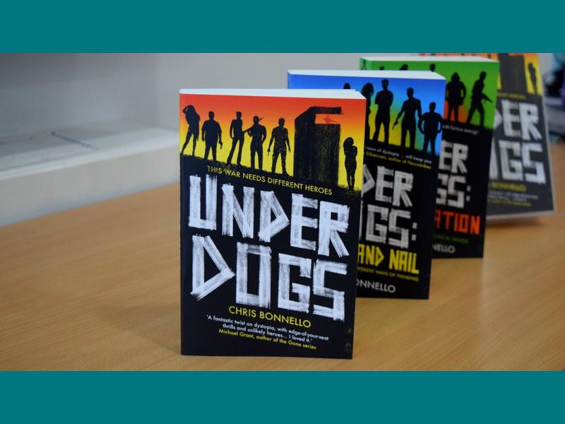 Chris Bonnello's book series, the 'Underdogs'.